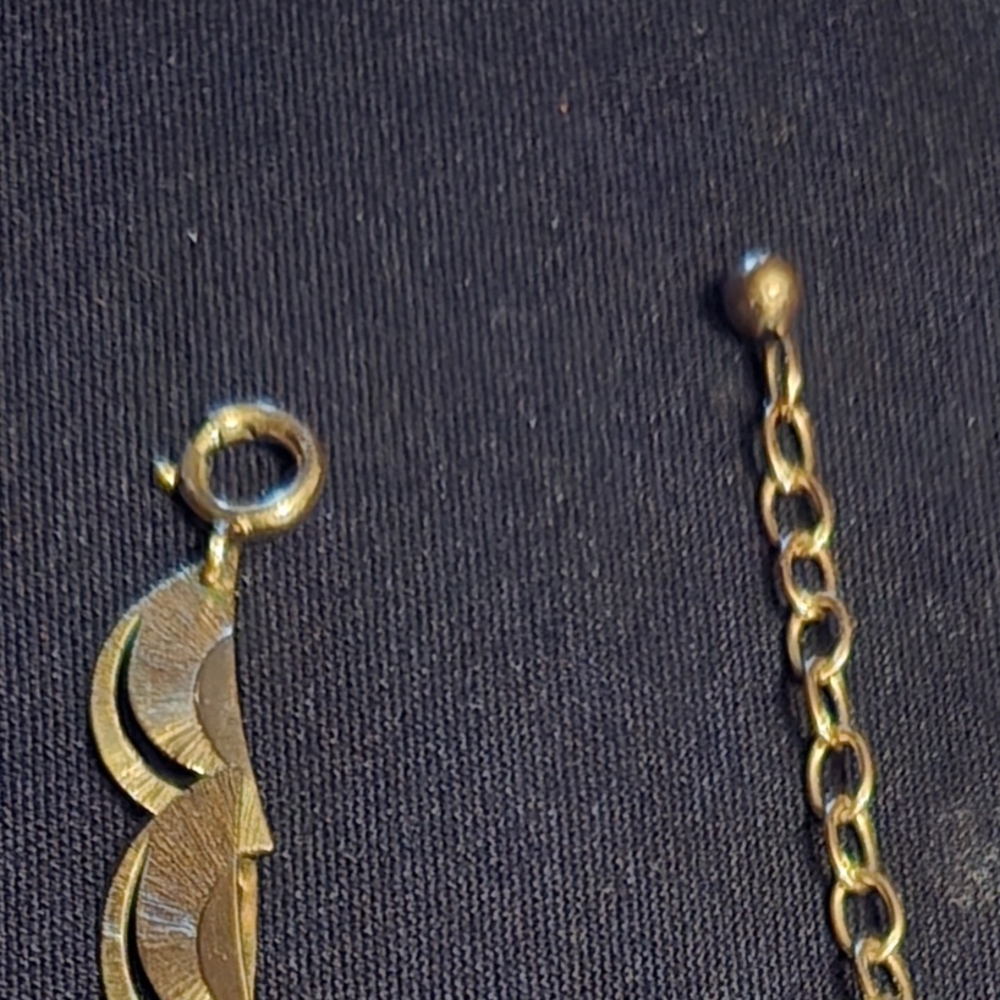 18k Rolled Gold Plated German Choker Necklace Stamped - Picture 4 of 6